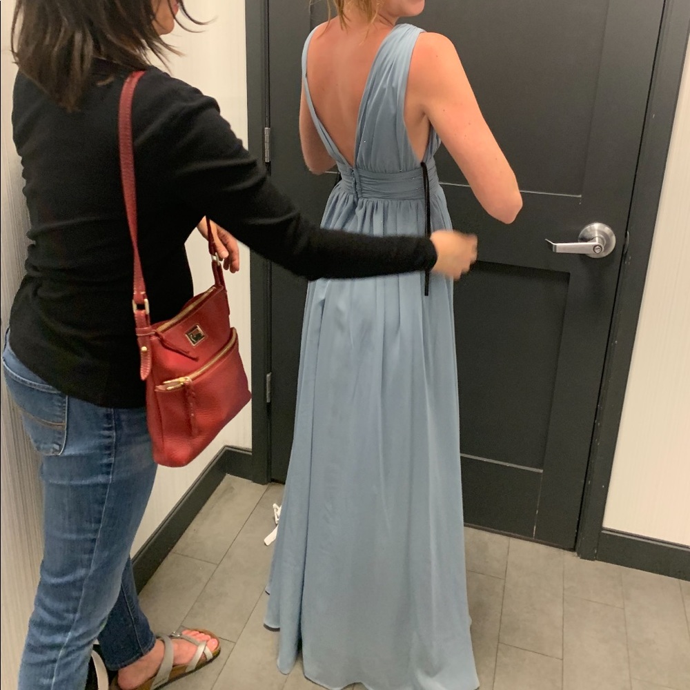 Light blue dress